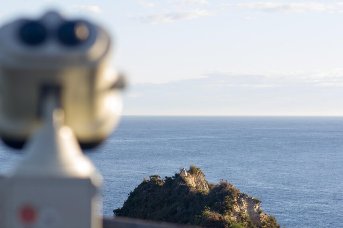 Desde la ermita de la Regalina en Cadavedo, Asturias.